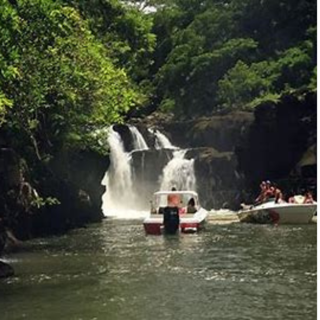 Ile aux Cerfs Mauritius island beach during sea tour with private taxi transfer